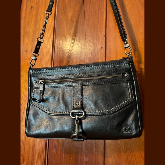 The Sak Bags The Sak Black Ventura Leather Crossbody Bag Poshmark